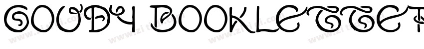 Goudy Bookletter 191字体转换